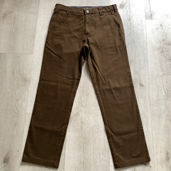 Meyer Mens Brown Khaki Pants‎